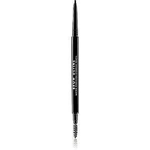 MUA Makeup Academy Brow Define precizní tužka na obočí s kartáčkem odstín Black 0, 3 g obraz