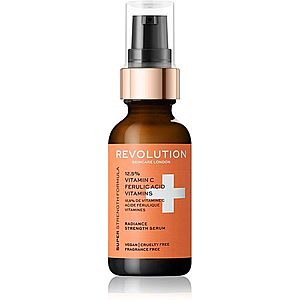 Revolution Skincare Vitamin C 12, 5% + Ferulic Acid Vitamins antioxidační sérum pro rozjasnění a vyhlazení pleti 30 ml obraz