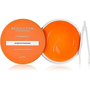 Revolution Skincare Vitamin C With Multivitamins hydrogelová maska na oční okolí pro rozjasnění a hydrataci 60 ks obraz