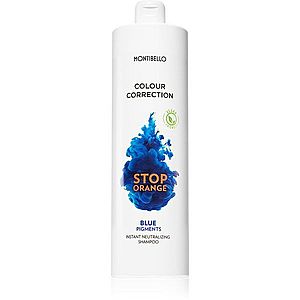 Montibello Colour Correction Stop Orange šampon pro zesvětlené a blond vlasy neutralizující mosazné podtóny 1000 ml obraz
