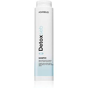 Montibello DetoxSeb Sebum Regulating Shampoo normalizující šampon pro mastnou a podrážděnou pokožku hlavy 300 ml obraz