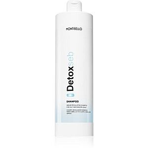 Montibello DetoxSeb Sebum Regulating Shampoo normalizující šampon pro mastnou a podrážděnou pokožku hlavy 1000 ml obraz