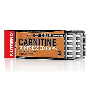 Carnitine Compressed Caps - Nutrend 120 kaps. obraz