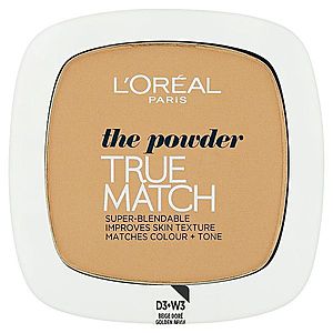 Loréal Paris True Match Golden Beige W3 kompaktní pudr 9 g obraz