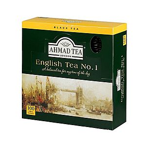 Ahmad Tea English No.1 porcovaný čaj 100 x 2 g obraz