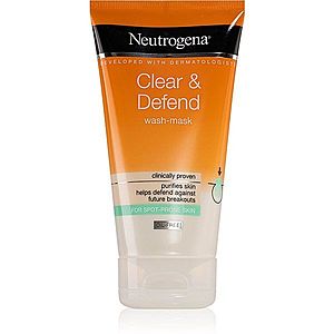 Neutrogena Clear & Defend čistící emulze a maska 150 ml obraz
