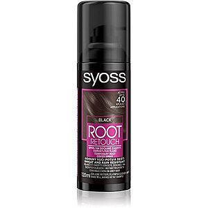 Syoss Root Retoucher tónovací barva na odrosty ve spreji odstín Black 120 ml obraz