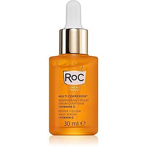 RoC Multi Correxion Revive + Glow rozjasňující sérum s vitaminem C na obličej a krk 30 ml obraz