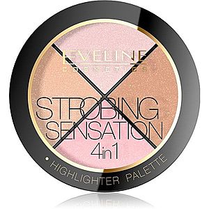 Eveline Cosmetics Strobing Sensation paletka rozjasňovačů 12 g obraz