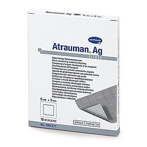 Atrauman Ag Kompres sterilní 5 x 5 cm 10 ks obraz