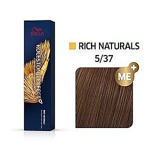 Wella Professionals Koleston Perfect Me+ Rich Naturals profesionální permanentní barva na vlasy 5/37 60 ml obraz