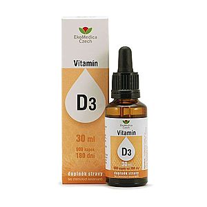 Ekomedica Vitamín D3 kapky 30 ml obraz
