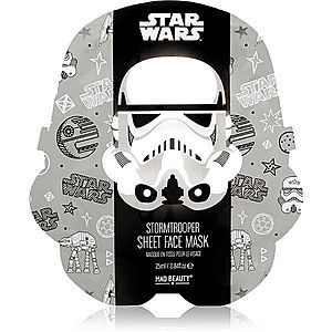 Mad Beauty Star Wars Storm Trooper hydratační plátýnková maska s výtažkem zeleného čaje 25 ml obraz