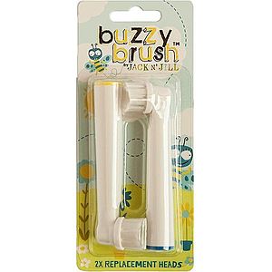 Jack N’ Jill Buzzy Brush náhradní hlavice pro zubní kartáček Buzzy Brush 2 ks obraz
