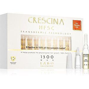 Crescina Transdermic 1300 Re-Growth péče pro podporu růstu vlasů pro muže 20x3, 5 ml obraz