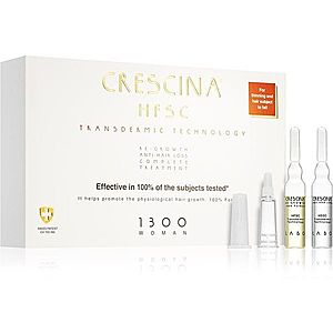 Crescina Transdermic 1300 Re-Growth and Anti-Hair Loss péče pro podporu růstu a proti vypadávání vlasů pro ženy 20x3, 5 ml obraz