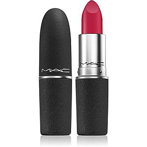 MAC Cosmetics Powder Kiss Lipstick matná rtěnka odstín Shocking Revelation 3 g obraz