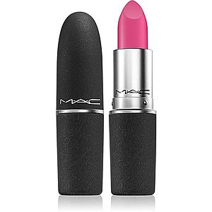 MAC Cosmetics Powder Kiss Lipstick matná rtěnka odstín Velvet Punch 3 g obraz