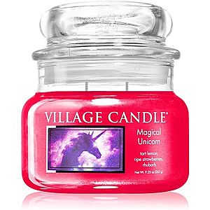 Village Candle Magical Unicorn vonná svíčka (Glass Lid) 262 g obraz