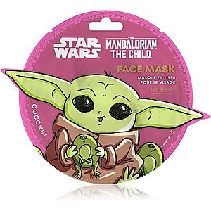 Mad Beauty Star Wars The Mandalorian The Child plátýnková maska s kokosem 25 ml obraz