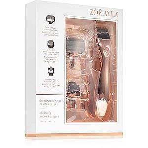 Zoë Ayla Micro-Needling Derma Roller Set mikrojehličkový aplikátor na obličej a tělo obraz