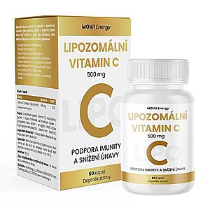 MOVit Energy Lipozomální Vitamin C 500 mg 60 kapslí obraz