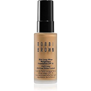 Bobbi Brown Mini Skin Long-Wear Weightless Foundation dlouhotrvající make-up SPF 15 odstín Warm Natural 13 ml obraz