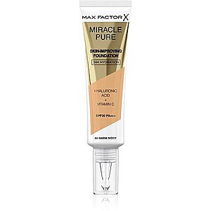 Max Factor Miracle Pure Skin dlouhotrvající make-up SPF 30 odstín 44 Warm Ivory 30 ml obraz