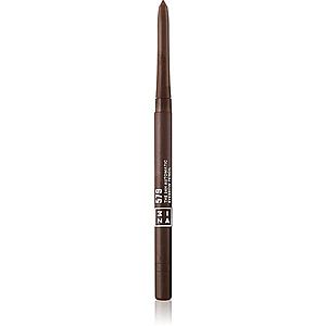 3INA The 24H Automatic Eyebrow Pencil tužka na obočí voděodolná odstín 579 Dark brown 0, 28 g obraz