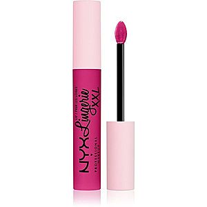 NYX Professional Makeup Lip Lingerie XXL tekutá rtěnka s matným finišem odstín 19 - Pink hit 4 ml obraz