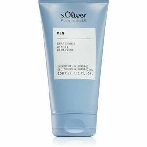 s.Oliver Pure Sense sprchový gel a šampon 2 v 1 pro muže 150 ml obraz