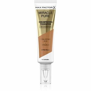 Max Factor Miracle Pure Skin dlouhotrvající make-up SPF 30 odstín 85 Caramel 30 ml obraz