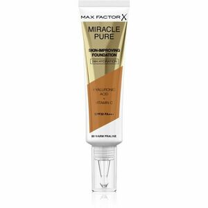 Max Factor Miracle Pure Skin dlouhotrvající make-up SPF 30 odstín 89 Warm Praline 30 ml obraz