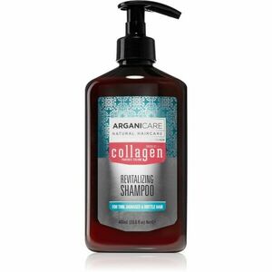 Arganicare Collagen revitalizační šampon pro rozzáření mdlých vlasů 400 ml obraz