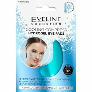 Eveline Cosmetics Hydra Expert hydrogelová maska na oční okolí s chladivým účinkem 2 ks obraz