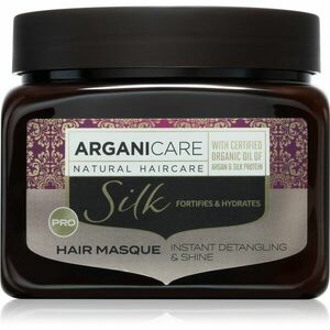 Arganicare Silk Protein Fortifying Mask hydratační maska na vlasy s proteinem 500 ml obraz
