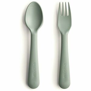 Mushie Fork and Spoon Set příbor Sage 2 ks obraz