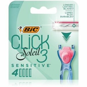 BIC Soleil Click Sensitive náhradní hlavice 4 ks obraz