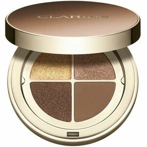 Clarins Ombre 4 Colour Eye Palette paletka očních stínů pro dlouhotrvající efekt odstín 04 - Brown Sugar Gradation 4, 2 g obraz