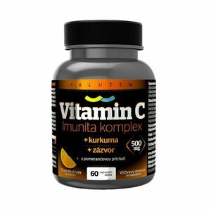 Salutem Vitamin C 500 mg Imunita komplex kurkuma + zázvor 60 tablet obraz