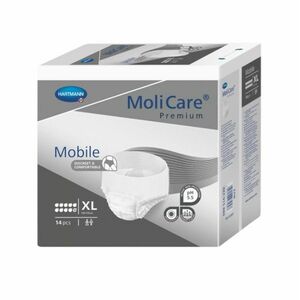 MoliCare Mobile 10 kapek vel. XL inkontinenční kalhotky 14 ks obraz