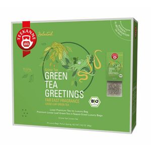 Teekanne Green Tea Greetings Luxury Bags BIO 20x4 g obraz