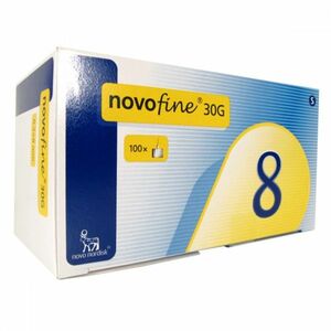 Novo Nordisk NovoFine 30G x 8 mm jehly 100 ks obraz