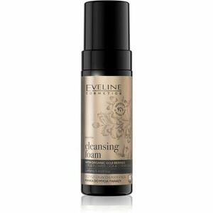 Eveline Cosmetics Organic Gold hydratační a uklidňující čisticí pěna na citlivou pleť 150 ml obraz
