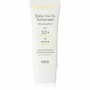 Purito Daily Go-To Sunscreen lehký ochranný krém na obličej SPF 50+ 60 ml obraz