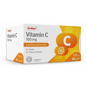 Dr.Max Vitamin C 100 mg 90 žvýkacích tablet obraz