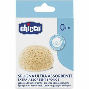 Chicco Extra-Absorbent Sponge dětská mycí houba 0m+ 1 ks obraz