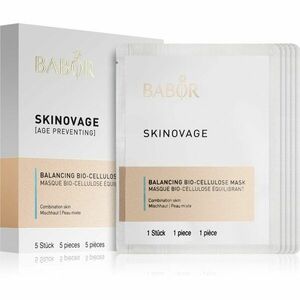 BABOR Skinovage Balancing Bio-Cellulose Mask sada plátýnkových masek 5 ks obraz