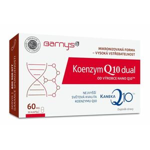 Barny´s Koenzym Q10 dual 60 mg 30 kapslí obraz