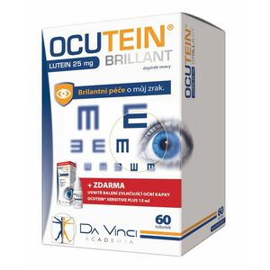 Ocutein Brillant Lutein 25 mg 60 tobolek + kapky obraz